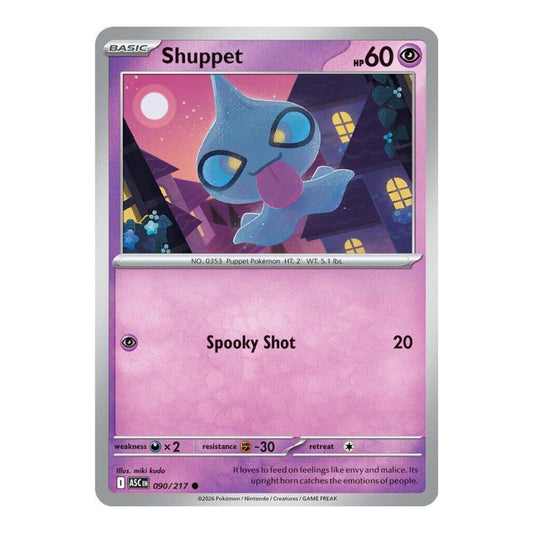 ME: Ascended Heroes (ASC) - Shuppet (#090/217) (Near Mint)