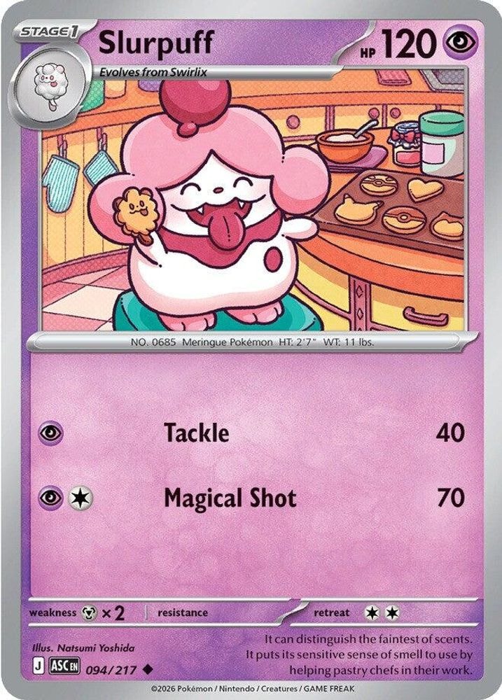 ME: Ascended Heroes (ASC) - Slurpuff - 094/217 (#094/217, Uncommon) ()