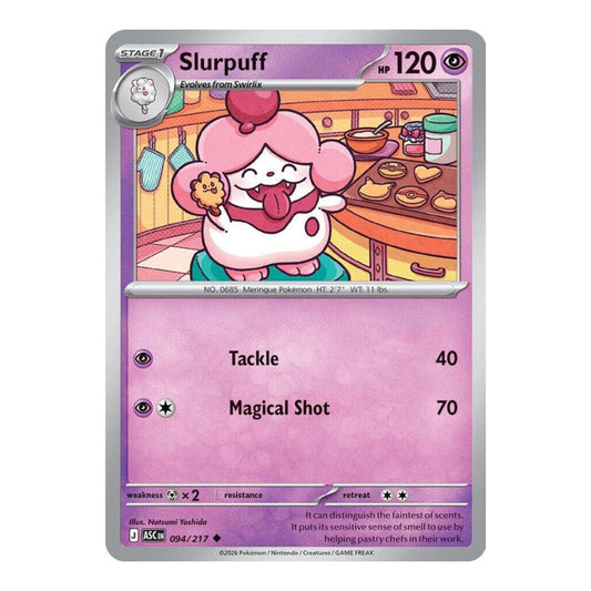 ME: Ascended Heroes (ASC) - Slurpuff - 094/217 (#094/217) (Near Mint)