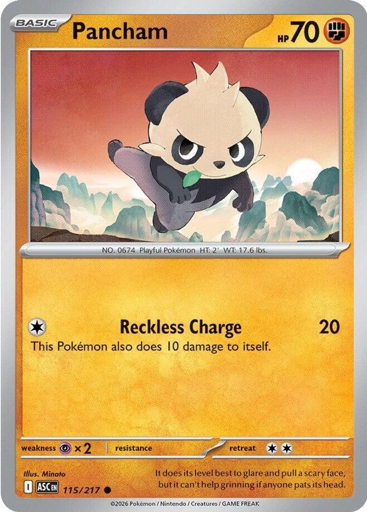 ME: Ascended Heroes (ASC) - Pancham (#115/217, Common) ()