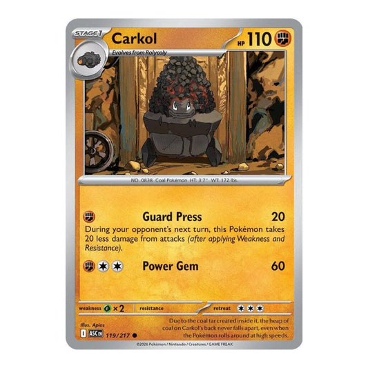 ME: Ascended Heroes (ASC) - Carkol (#119/217) (Near Mint)