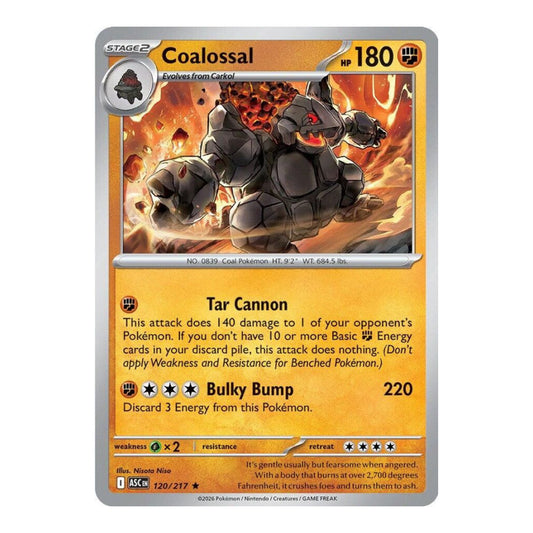 ME: Ascended Heroes (ASC) - Coalossal (#120/217) (Near Mint)