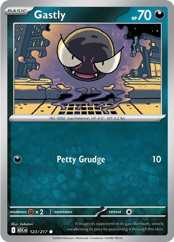 ME: Ascended Heroes (ASC) - Gastly (#123/217, Common) ()