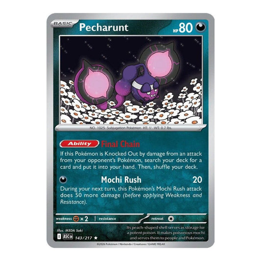 ME: Ascended Heroes (ASC) - Pecharunt (#143/217) (Near Mint)