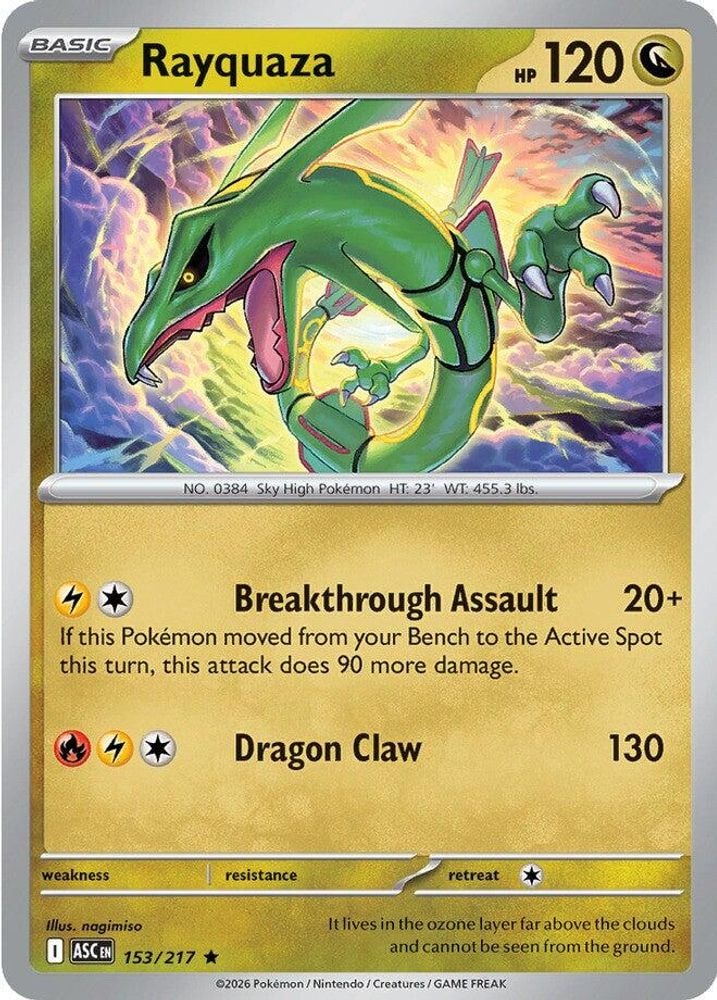 ME: Ascended Heroes (ASC) - Rayquaza (#153/217, Rare) ()