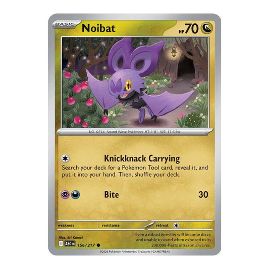 ME: Ascended Heroes (ASC) - Noibat (#156/217) (Near Mint)