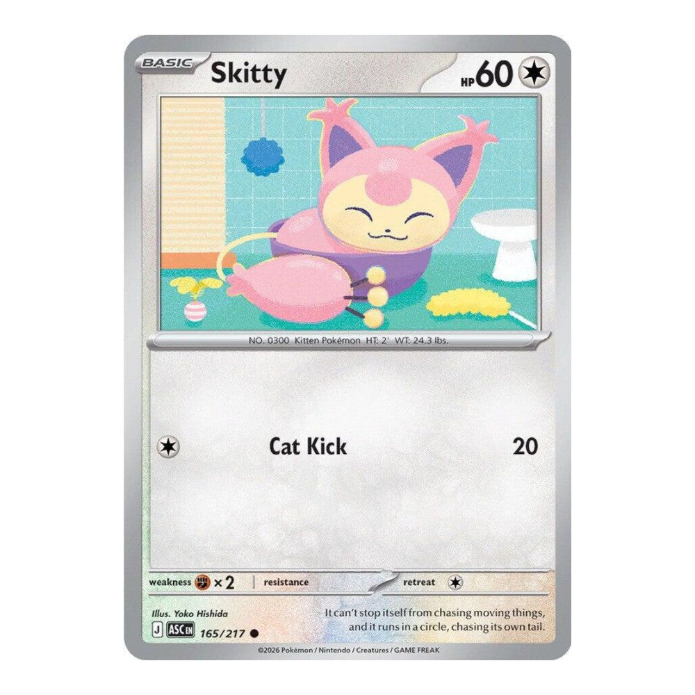 ME: Ascended Heroes (ASC) - Skitty (#165/217) (Near Mint)