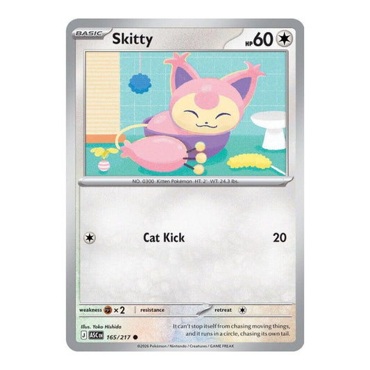 ME: Ascended Heroes (ASC) - Skitty (#165/217) (Near Mint)