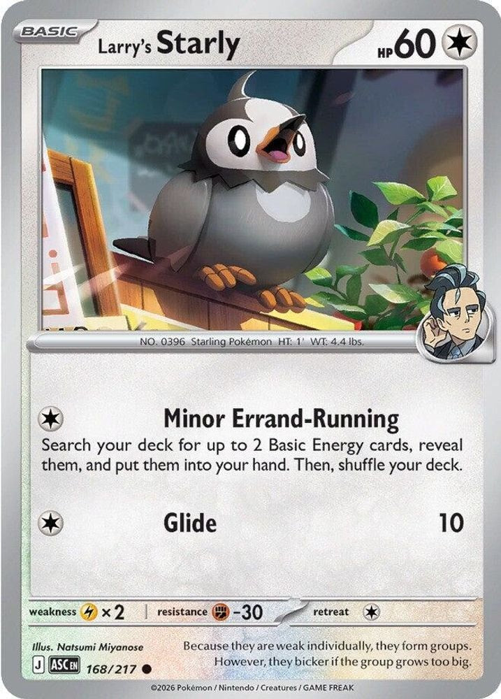 ME: Ascended Heroes (ASC) - Larry's Starly (#168/217, Common) ()