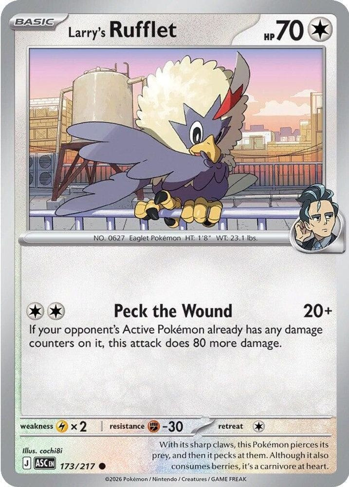 ME: Ascended Heroes (ASC) - Larry's Rufflet (#173/217, Common) ()