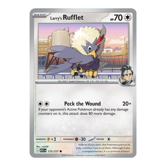 ME: Ascended Heroes (ASC) - Larry's Rufflet (#173/217) (Near Mint)