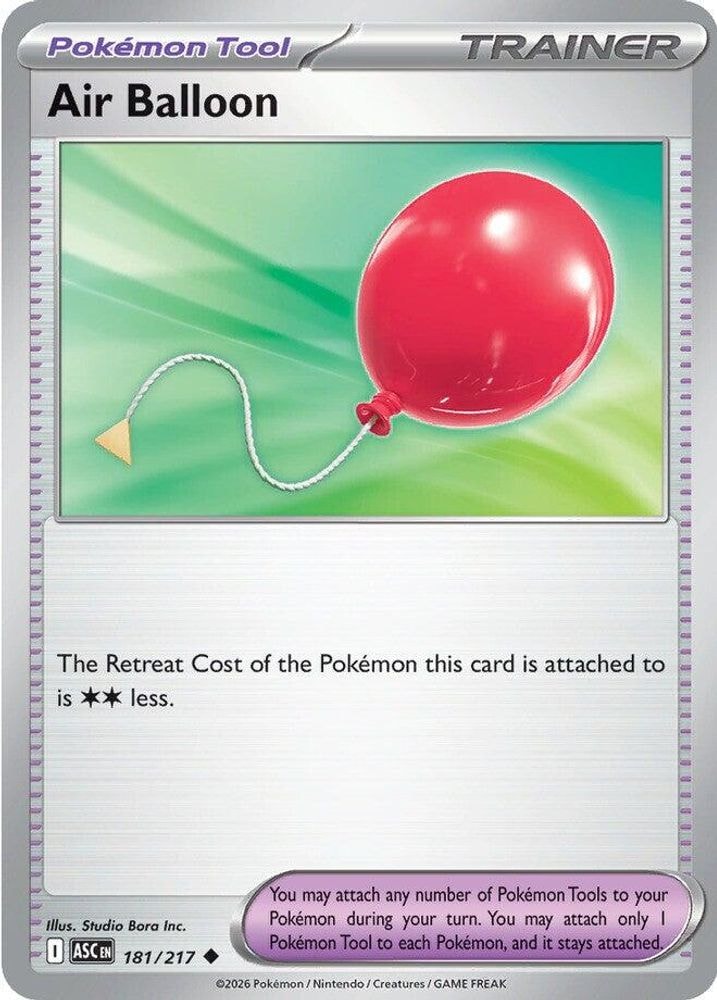 ME: Ascended Heroes (ASC) - Air Balloon (#181/217, Uncommon) ()