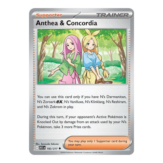 ME: Ascended Heroes (ASC) - Anthea & Concordia - 182/217 (#182/217) (Near Mint)