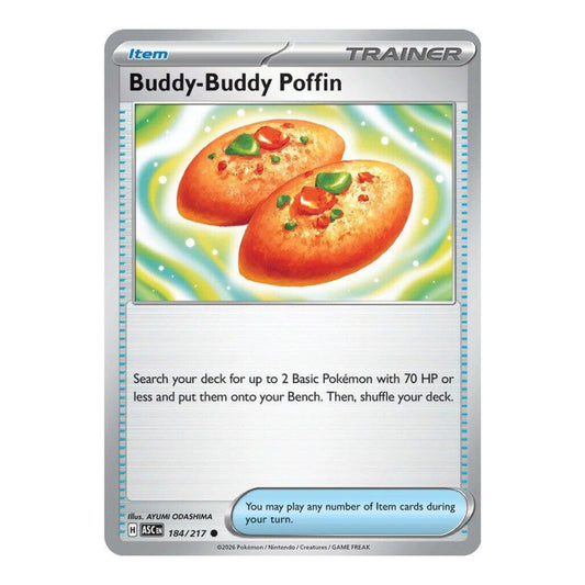 ME: Ascended Heroes (ASC) - Buddy-Buddy Poffin (#184/217) (Near Mint)