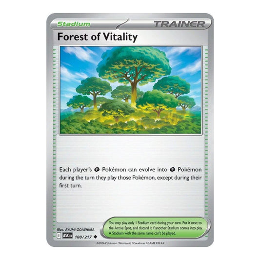 ME: Ascended Heroes (ASC) - Forest of Vitality (#188/217) (Near Mint)