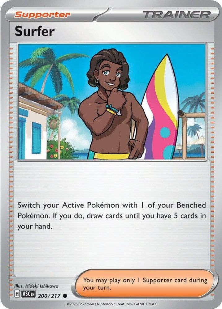 ME: Ascended Heroes (ASC) - Surfer - 200/217 (#200/217, Common) ()