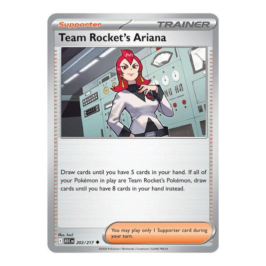 ME: Ascended Heroes (ASC) - Team Rocket's Ariana (#202/217) (Near Mint)