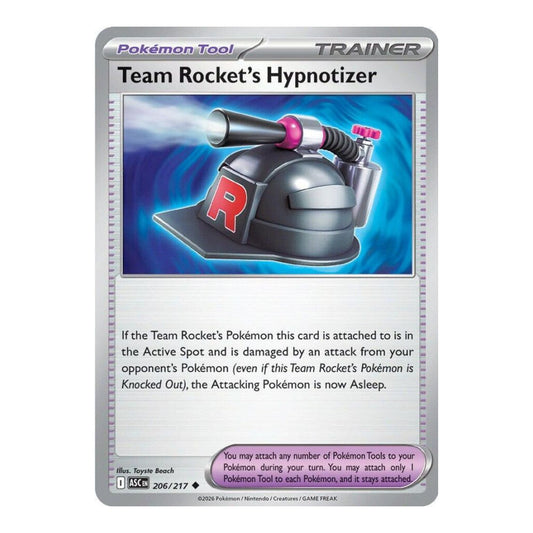 ME: Ascended Heroes (ASC) - Team Rocket's Hypnotizer (#206/217) (Near Mint)