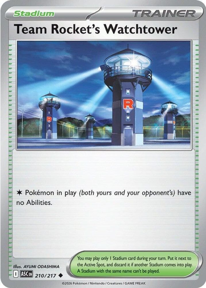 ME: Ascended Heroes (ASC) - Team Rocket's Watchtower (#210/217, Uncommon) ()