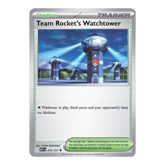 ME: Ascended Heroes (ASC) - Team Rocket's Watchtower (#210/217) (Near Mint)