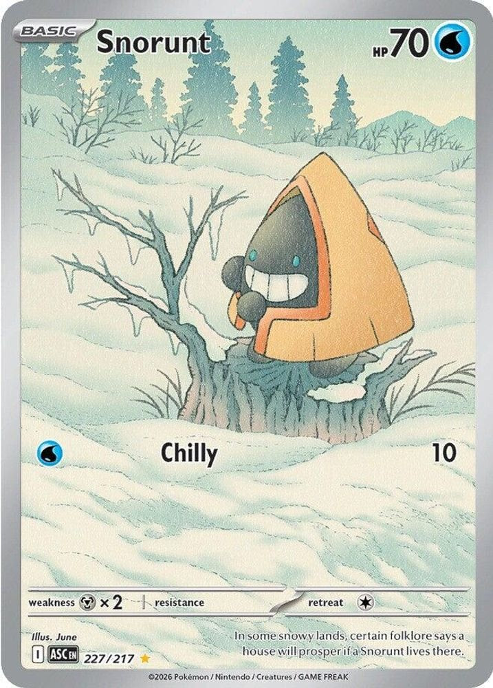ME: Ascended Heroes (ASC) - Snorunt - 227/217 (#227/217, Illustration Rare) ()