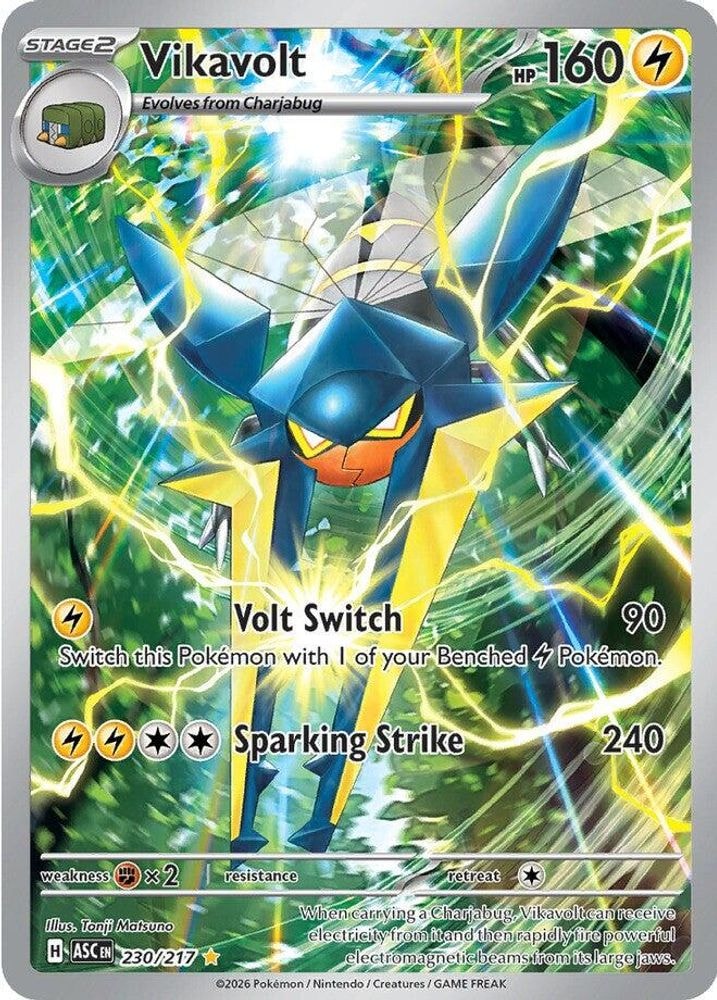 ME: Ascended Heroes (ASC) - Vikavolt - 230/217 (#230/217, Illustration Rare) ()