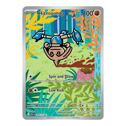 ME: Ascended Heroes (ASC) - Hitmontop - 240/217 (#240/217) (Near Mint)