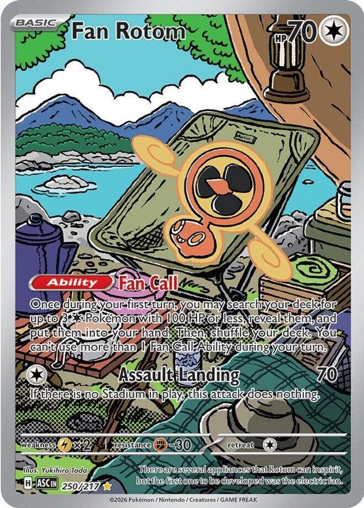 ME: Ascended Heroes (ASC) - Fan Rotom - 250/217 (#250/217, Illustration Rare) ()