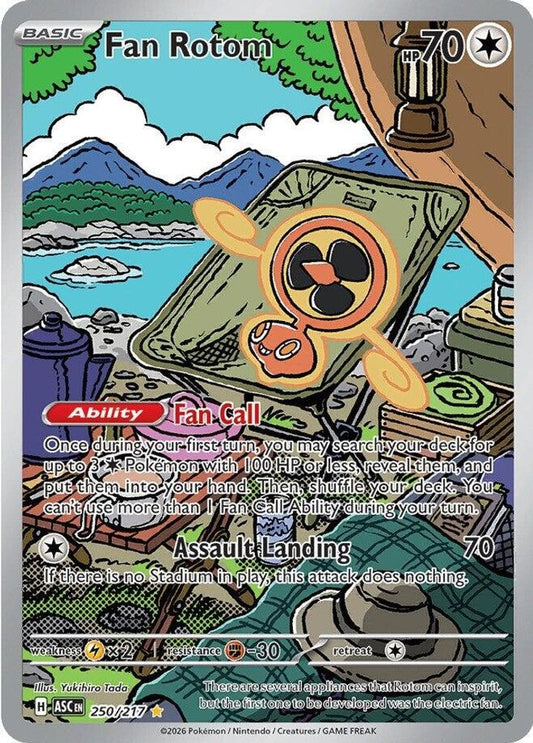 ME: Ascended Heroes (ASC) - Fan Rotom - 250/217 (#250/217, Illustration Rare) ()