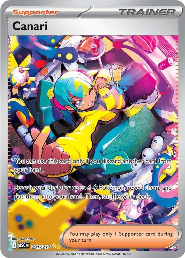 ME: Ascended Heroes (ASC) - Canari - 291/217 (#291/217, Special Illustration Rare) ()