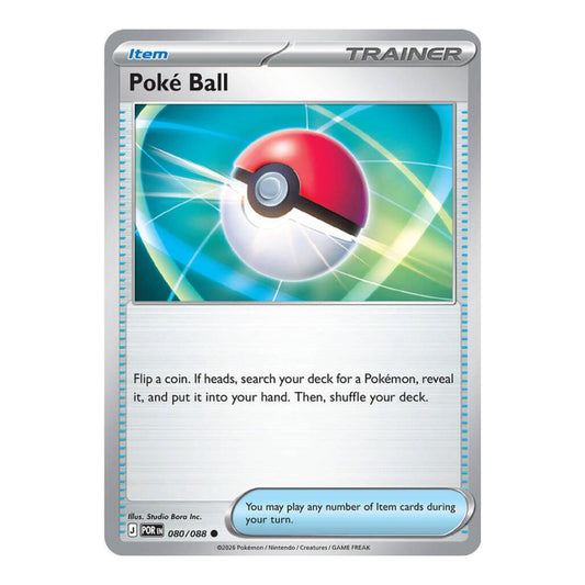 ME03: Perfect Order (POR) - Poke Ball (#080/088) (Near Mint)