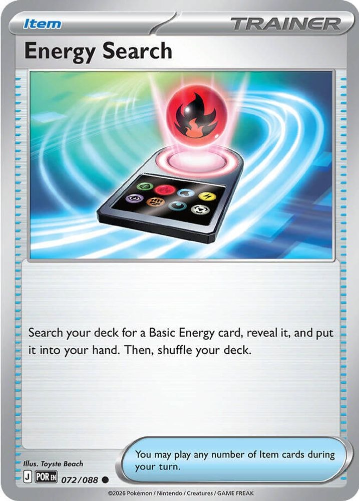 ME03: Perfect Order (POR) - Energy Search (#072/088, Common) ()