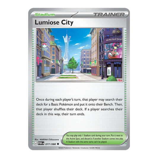 ME03: Perfect Order (POR) - Lumiose City 077 088 (#077/088) (Near Mint)