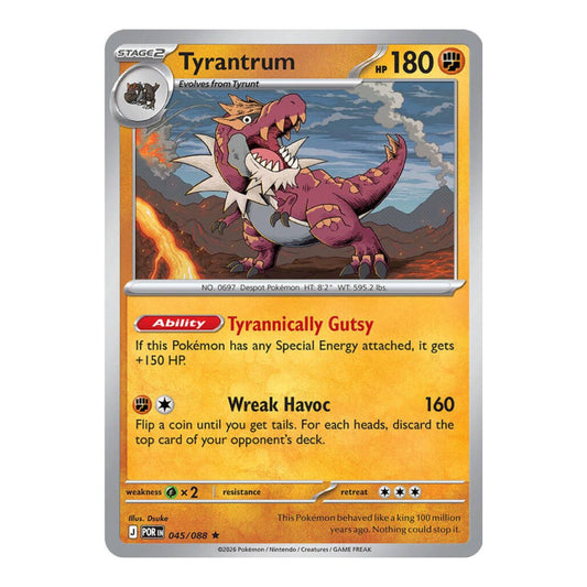 ME03: Perfect Order (POR) - Tyrantrum (#045/088) (Near Mint)