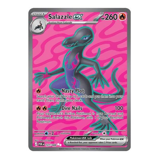ME03: Perfect Order (POR) - Salazzle ex - 101/088 (#101/088) (Near Mint)
