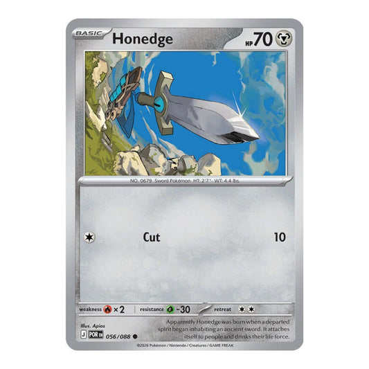 ME03: Perfect Order (POR) - Honedge (#056/088) (Near Mint)