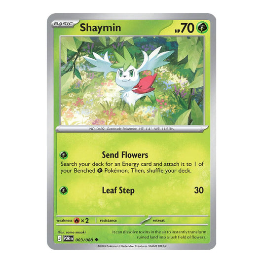 ME03: Perfect Order (POR) - Shaymin (#003/088) (Near Mint)