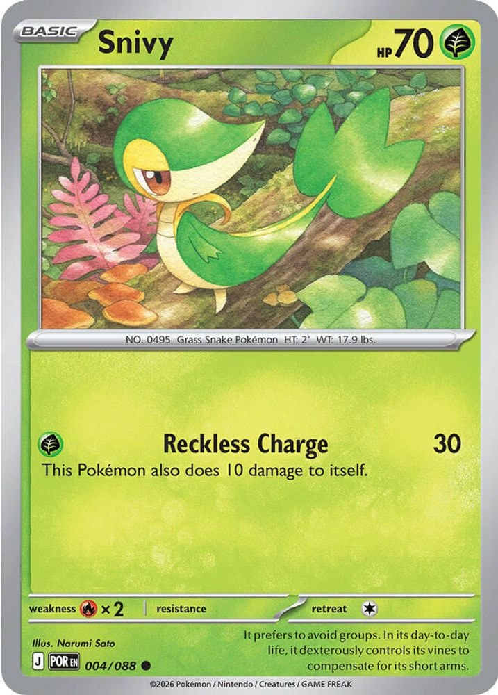 ME03: Perfect Order (POR) - Snivy (#004/088, Common) ()
