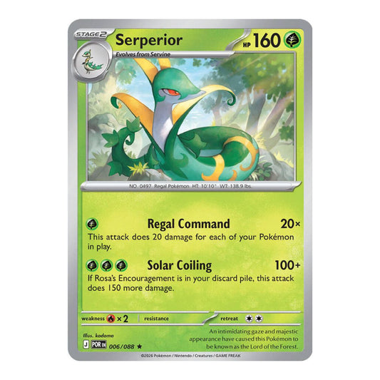 ME03: Perfect Order (POR) - Serperior (#006/088) (Near Mint)