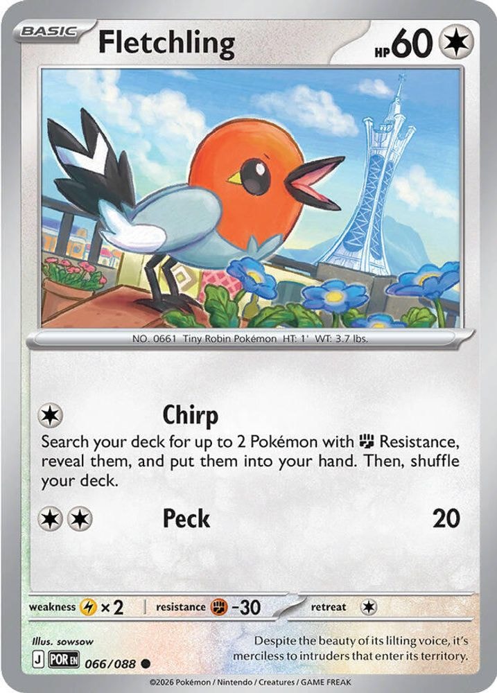 ME03: Perfect Order (POR) - Fletchling (#066/088, Common) ()