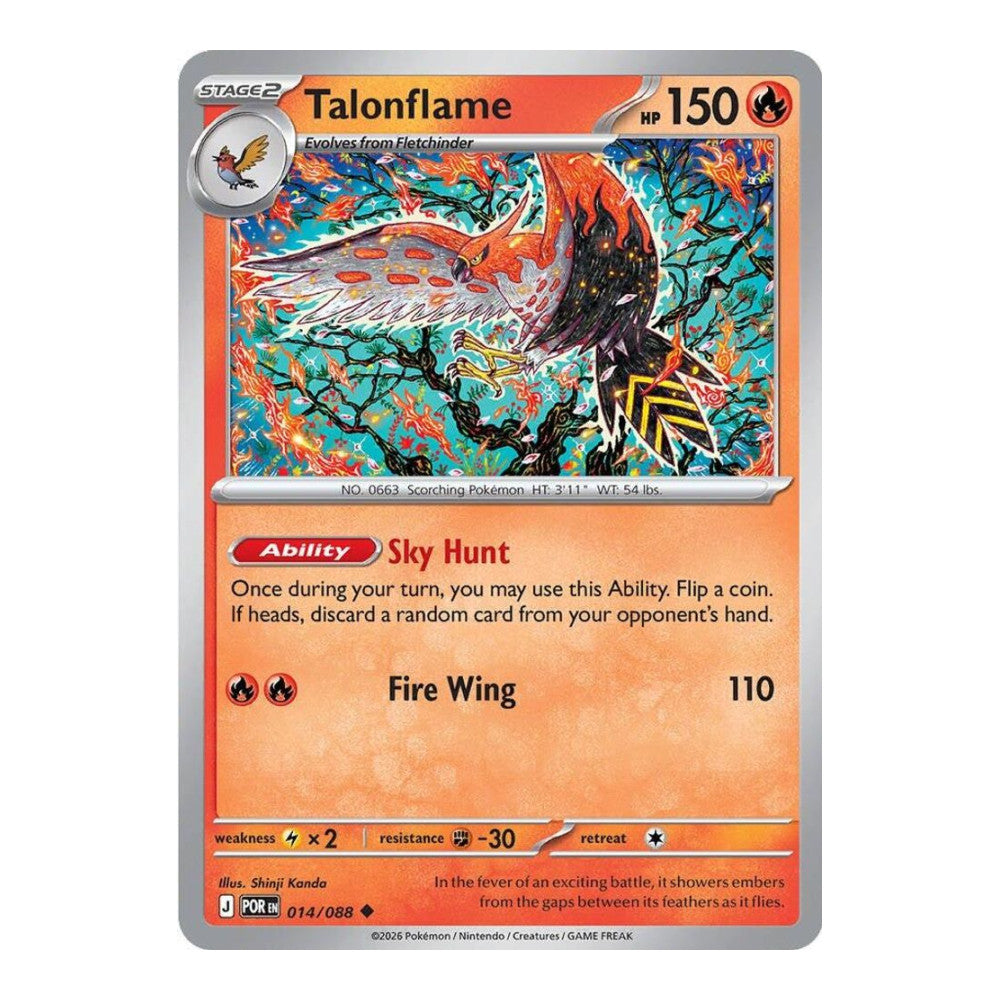ME03: Perfect Order (POR) - Talonflame - 014/088 (#014/088)
