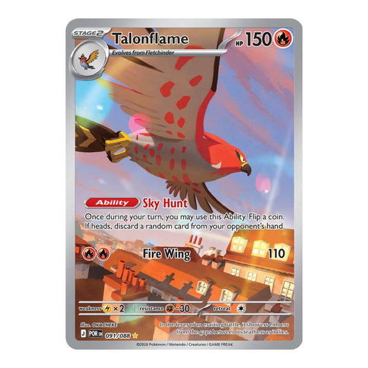 ME03: Perfect Order (POR) - Talonflame - 091/088 (#091/088) (Near Mint)