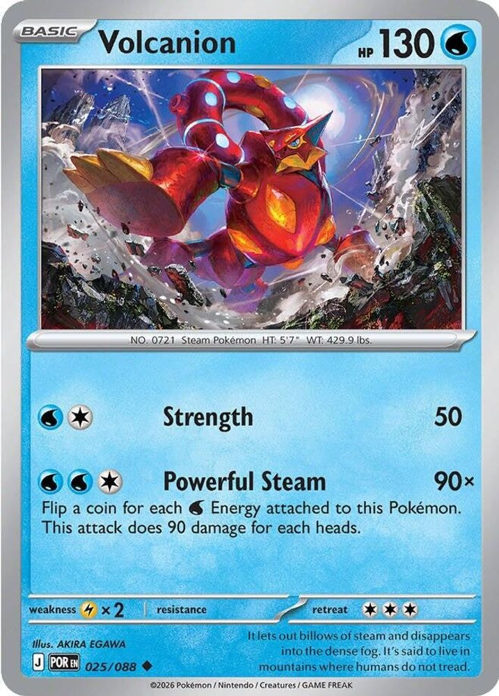 ME03: Perfect Order (POR) - Volcanion (#025/088, Uncommon) ()