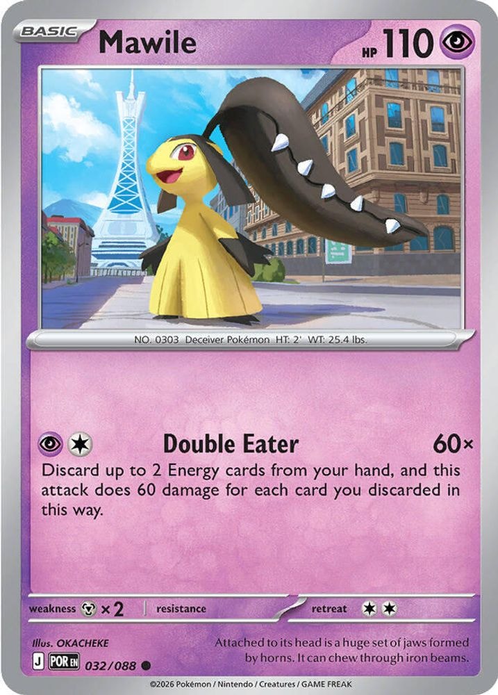 ME03: Perfect Order (POR) - Mawile (#032/088, Common) ()