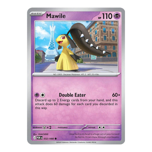 ME03: Perfect Order (POR) - Mawile (#032/088) (Near Mint)