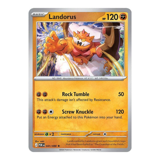 ME03: Perfect Order (POR) - Landorus (#041/088) (Near Mint)