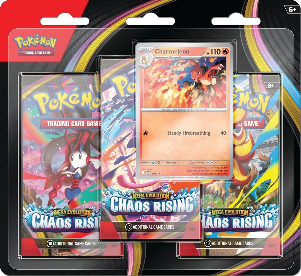 ME04: Chaos Rising (CRI) - Chaos Rising 3-Pack Blister [Charmeleon] (,) ()