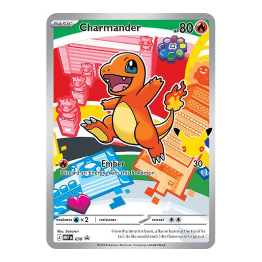 ME: Mega Evolution Promo (MEP) - Charmander - 038 (#038) (Near Mint)