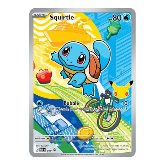 ME: Mega Evolution Promo (MEP) - Squirtle - 039 (#039) (Near Mint)