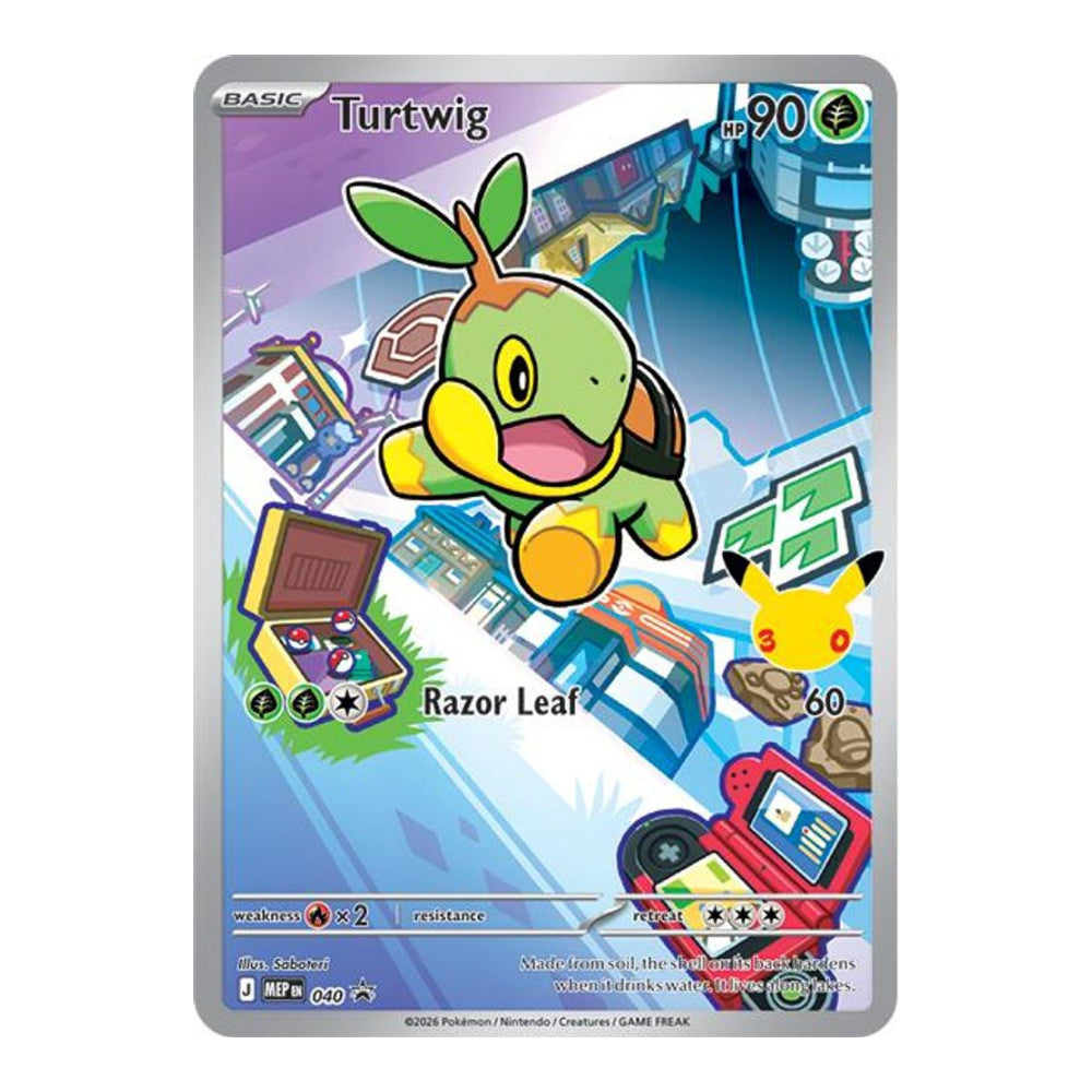 ME: Mega Evolution Promo (MEP) - Turtwig - 040 (#040) (Near Mint)